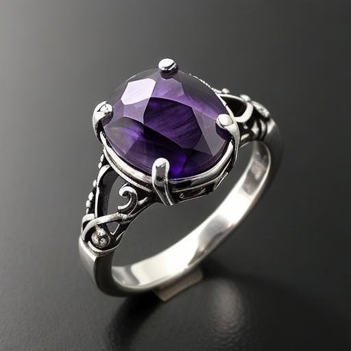 Charoite Ring