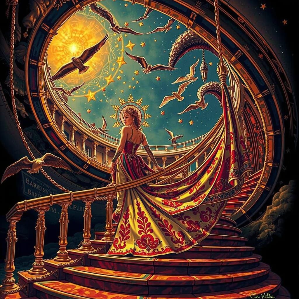 Abstract Concept of Beauty and Truth