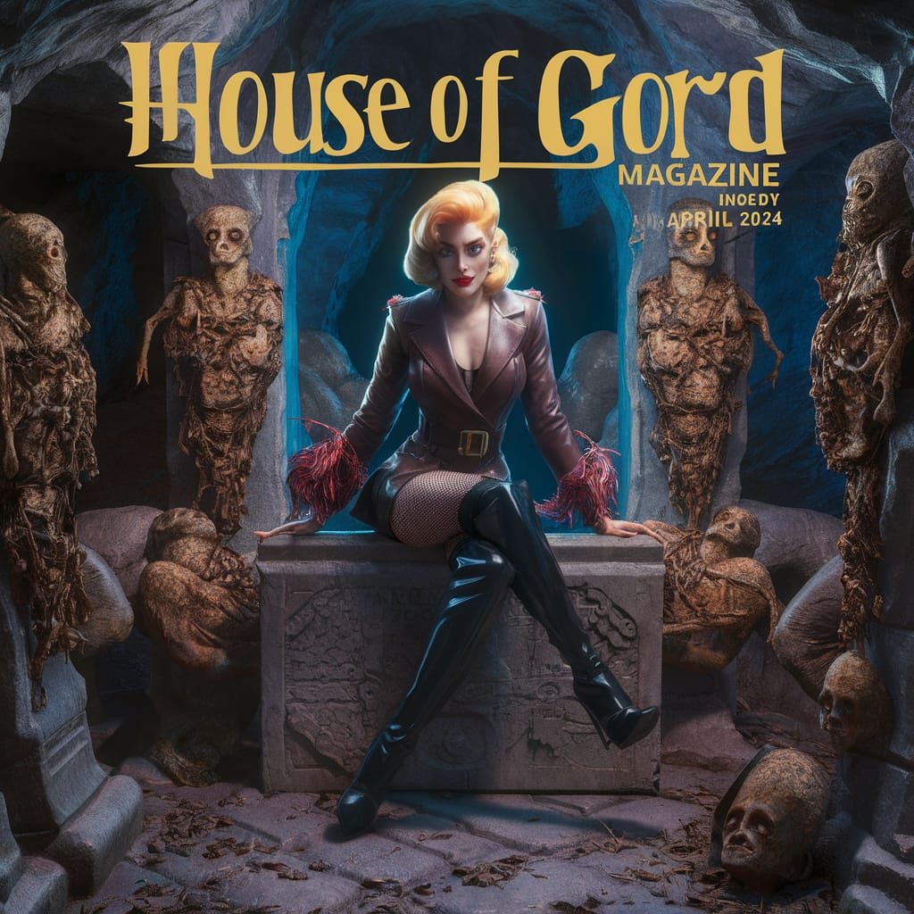 Velma Dinkley Graces House of Gord Magazine Cover