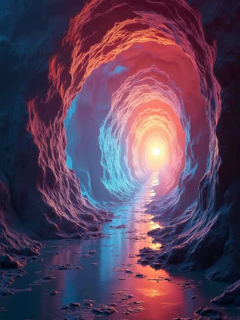 Explosive Elastic Reality in Prismatic Colors