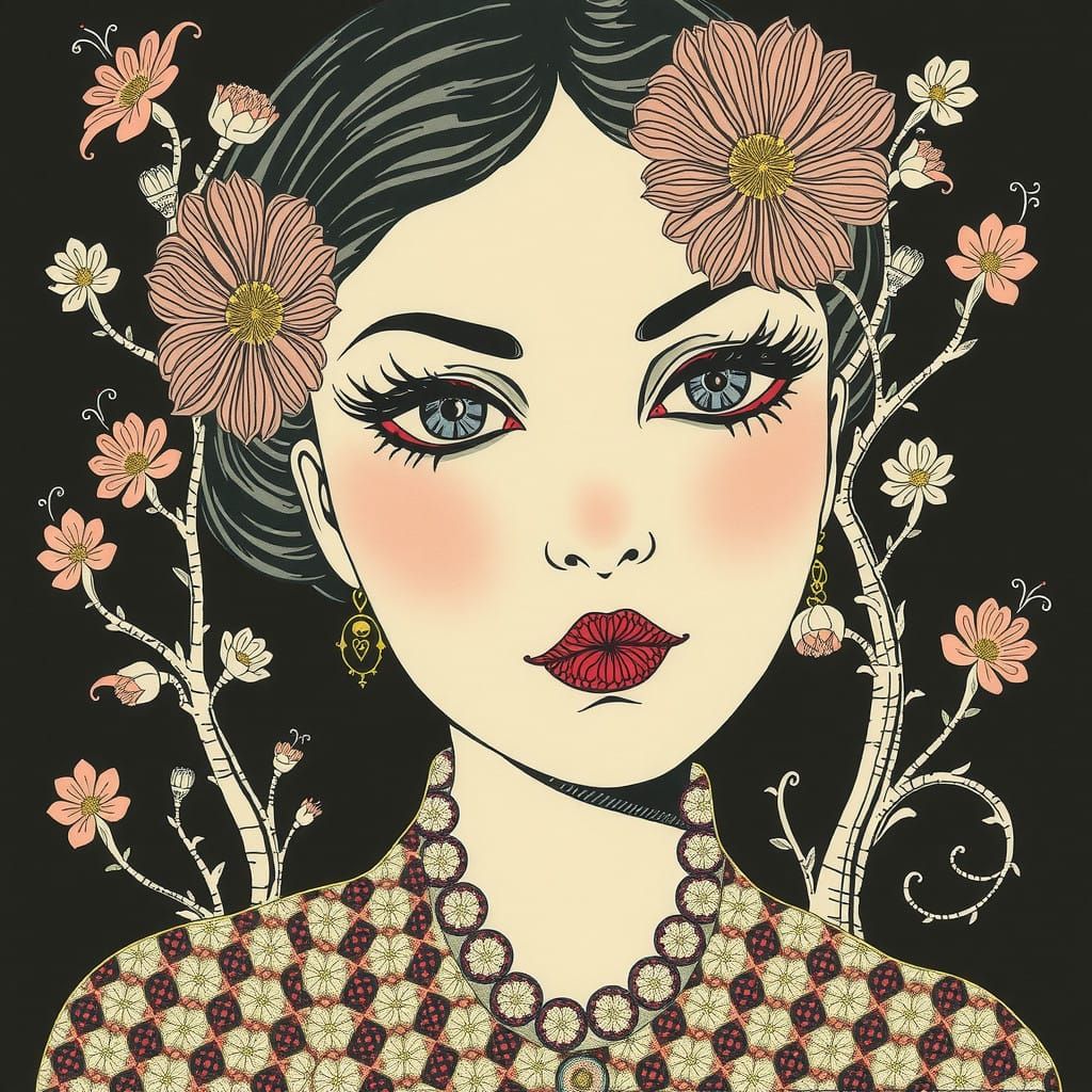 Elegant Fornasetti-Inspired Surrealism