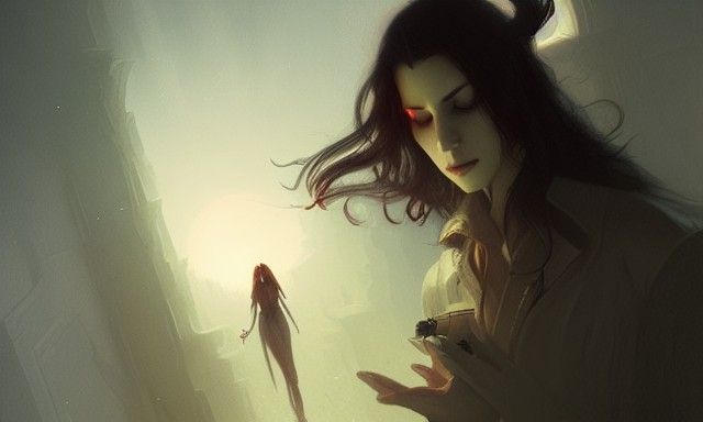 Sinister Dreamscape in Rutkowski Style