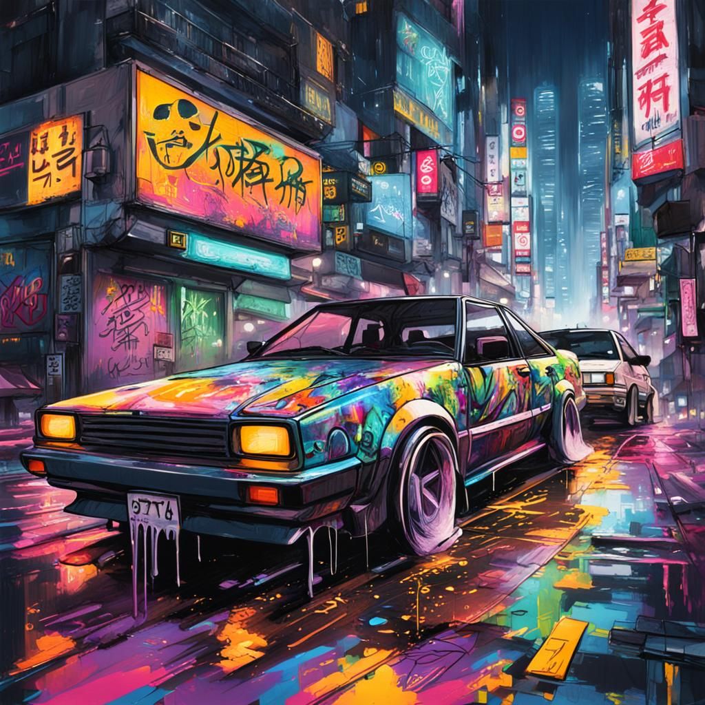 JDM x cyberpunk