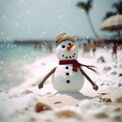 Tropical Beach Paradise: Sun, Sand, and Turquoise Water