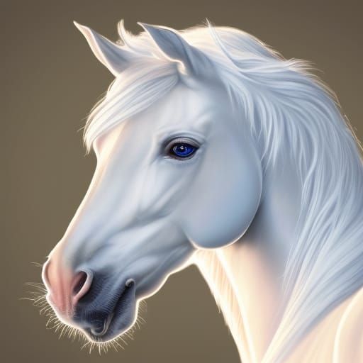 Snowy white horses…