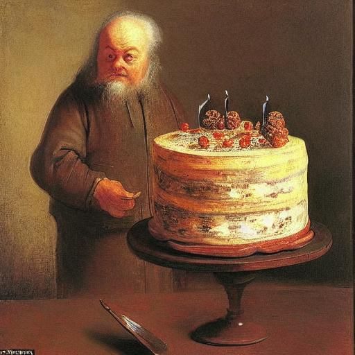 Musical Cake Sculpture Inspired by Art Masters