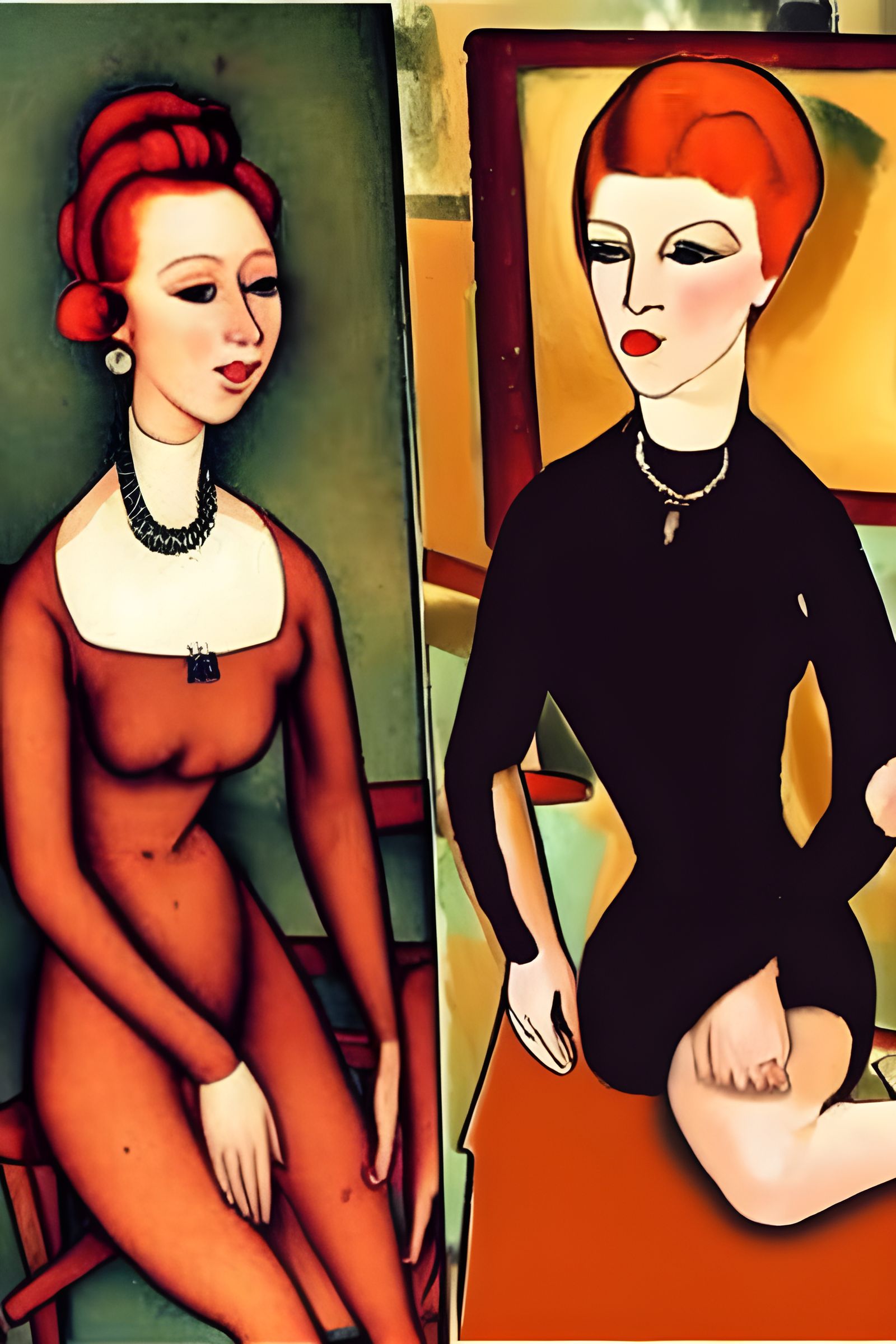 Abstract Hyperdetailed Collage in Post-Production Style