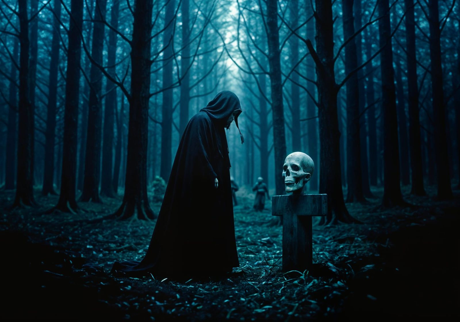 Ghostly Whisper: A Photorealistic Redemption Scene