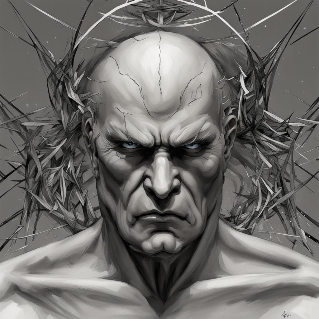 Abstract AI Image of Anger and Emotion