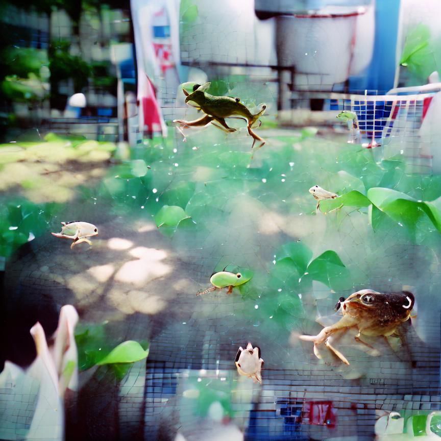 jumping frog pixiv #film