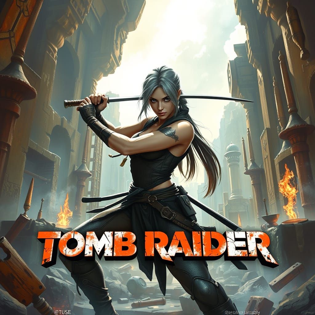 Layara Croft daughter of the tomb raider