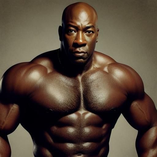 Michael Clarke Duncan Likeness Render