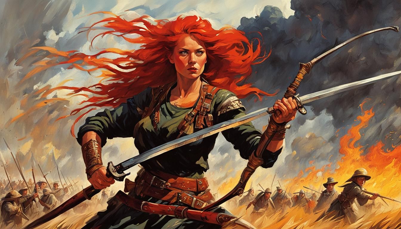 RED SONYA of ROGATINO, Robert E. Howard's Polish-Ukranian Freedom Fighter in 1920's High Adventure. Tonight's Episode In...