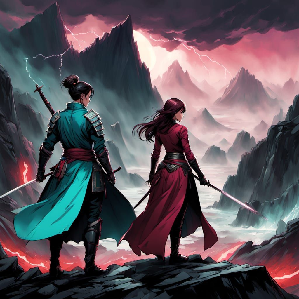 Tense Alliance in Stormy Mountains