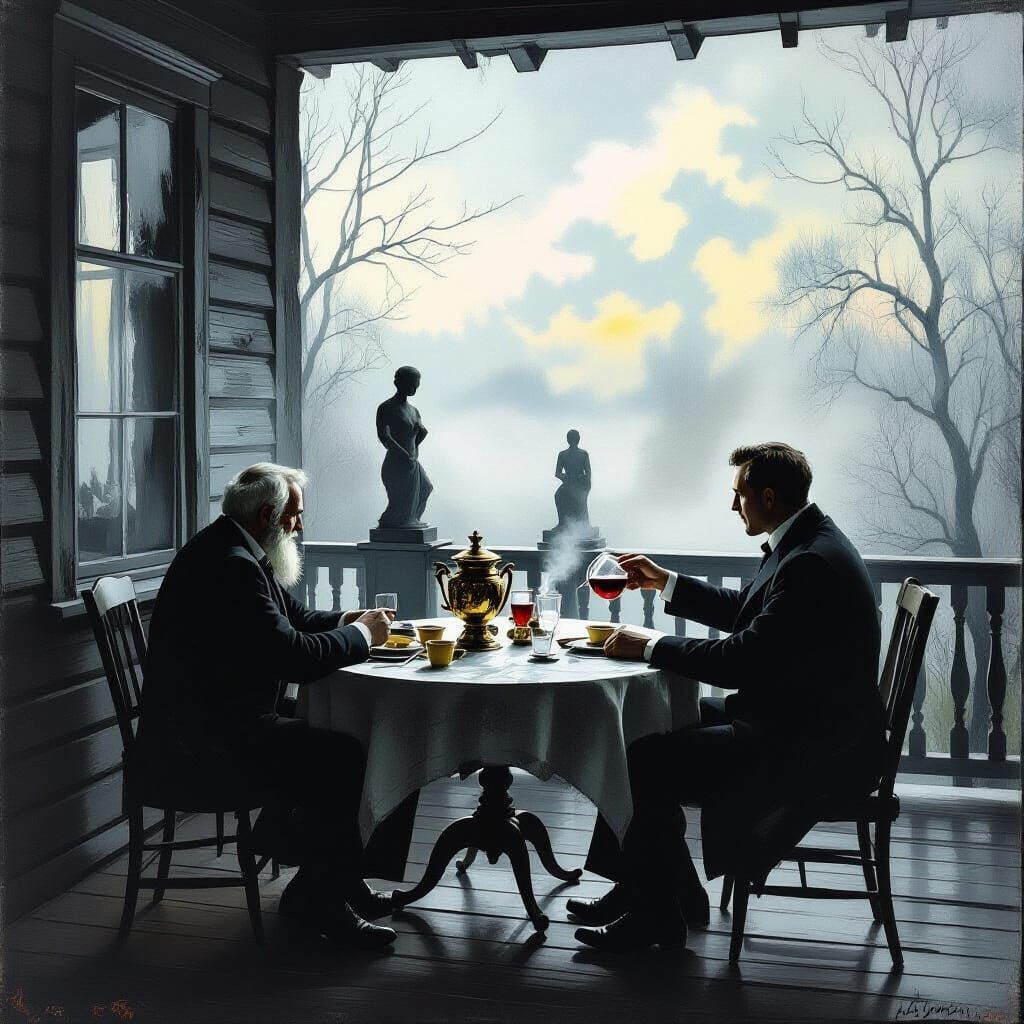 Surreal Farewell Dinner at Old Dacha