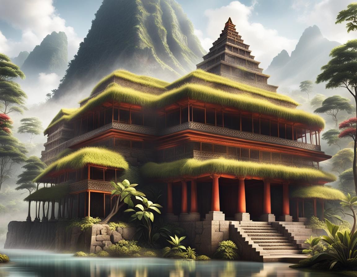 Mystical Pre-Colonial Philippine City on Stilts