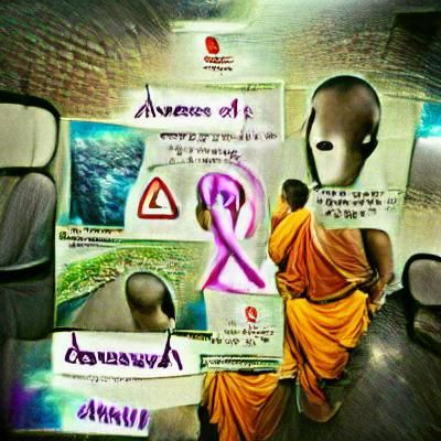 Abstract Swirling Vortex of Colors Design