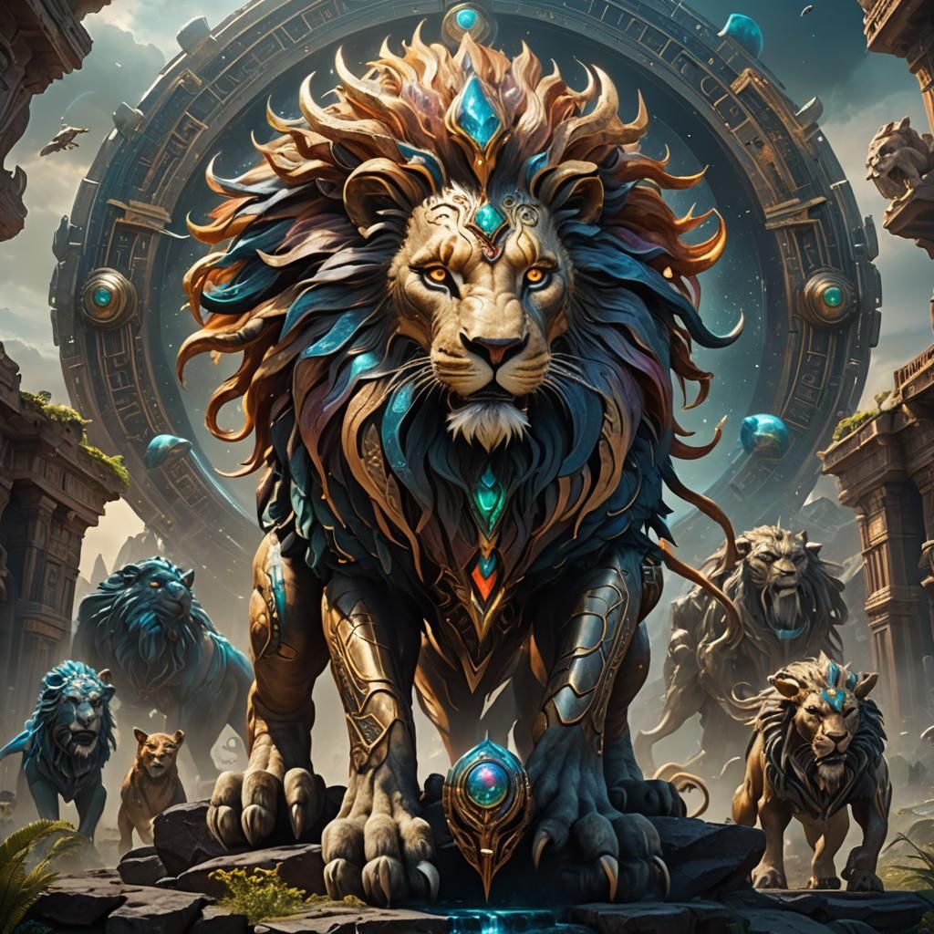 lyran alien hybrid lion gods and goddesses higher dimensional intervention of earth