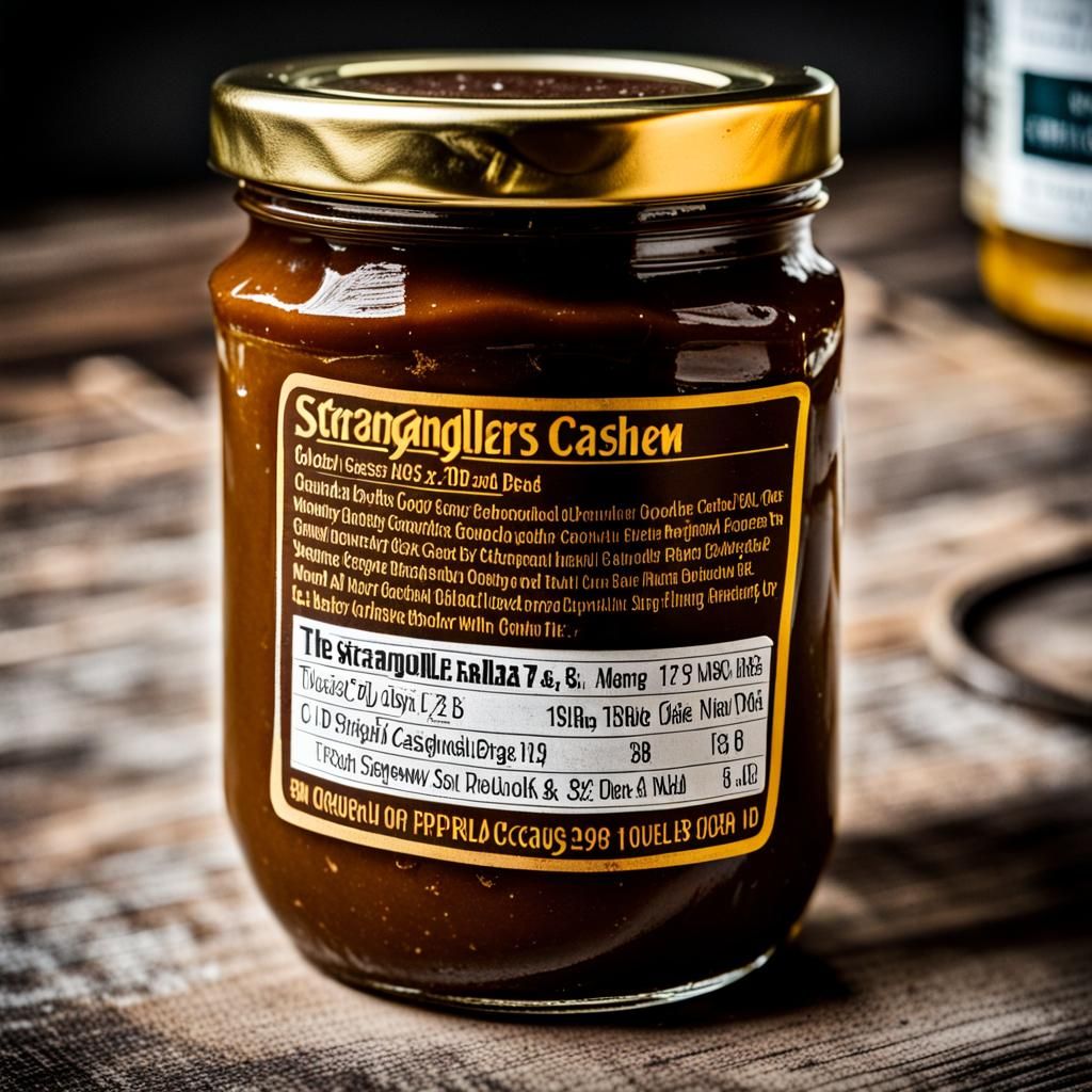 The Stranglers Golden Brown Chocolate-Cashew Spread