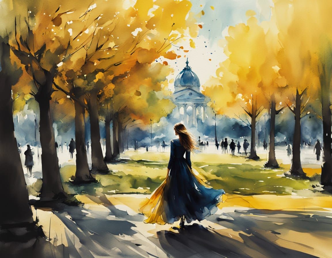 Carne Griffiths Les Tuileries in Paris