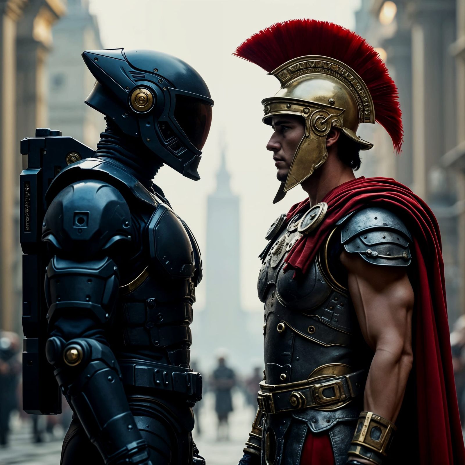 25th Century Soldier Meets Roman Centurion