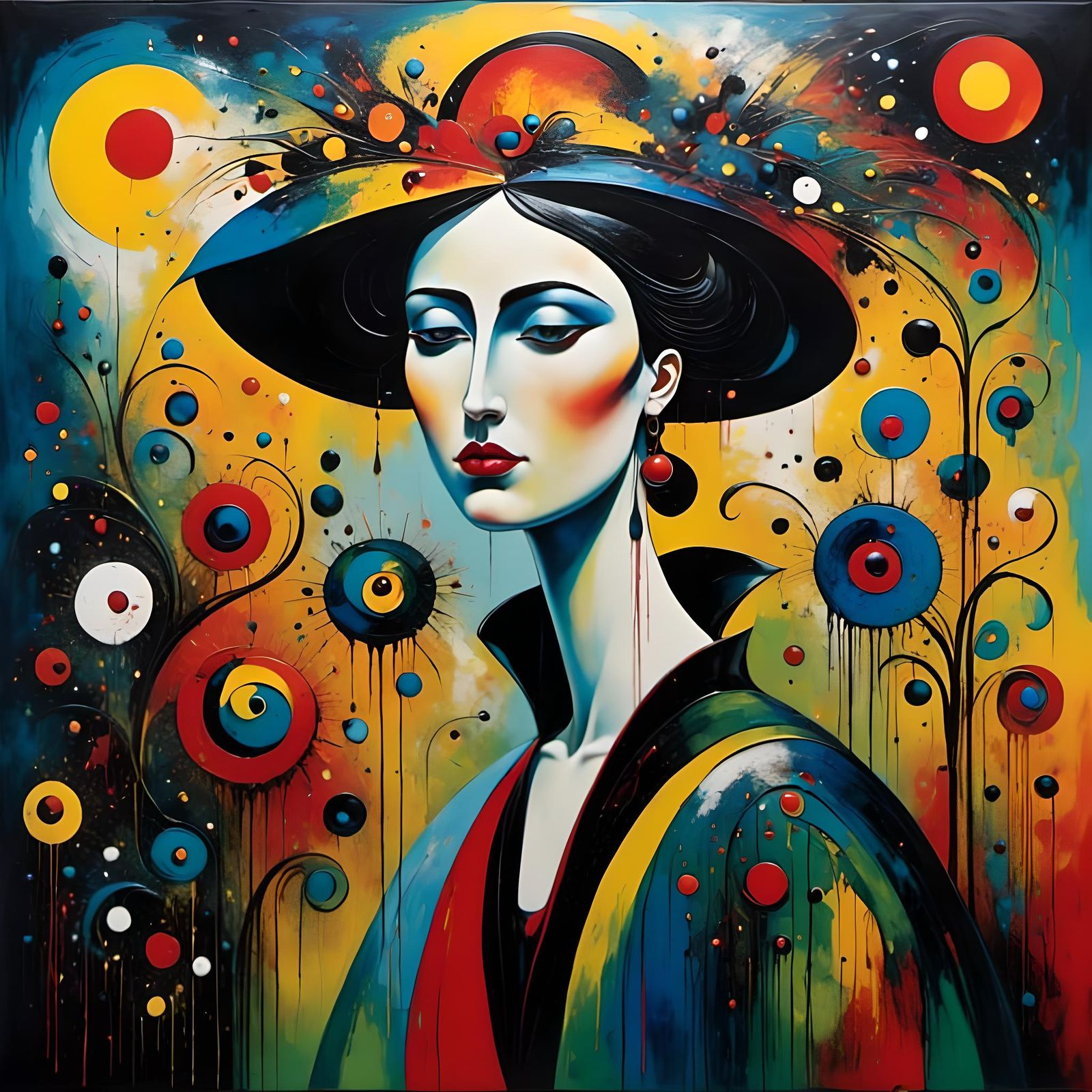 Enchanting Garden in Modern Fantasy Style