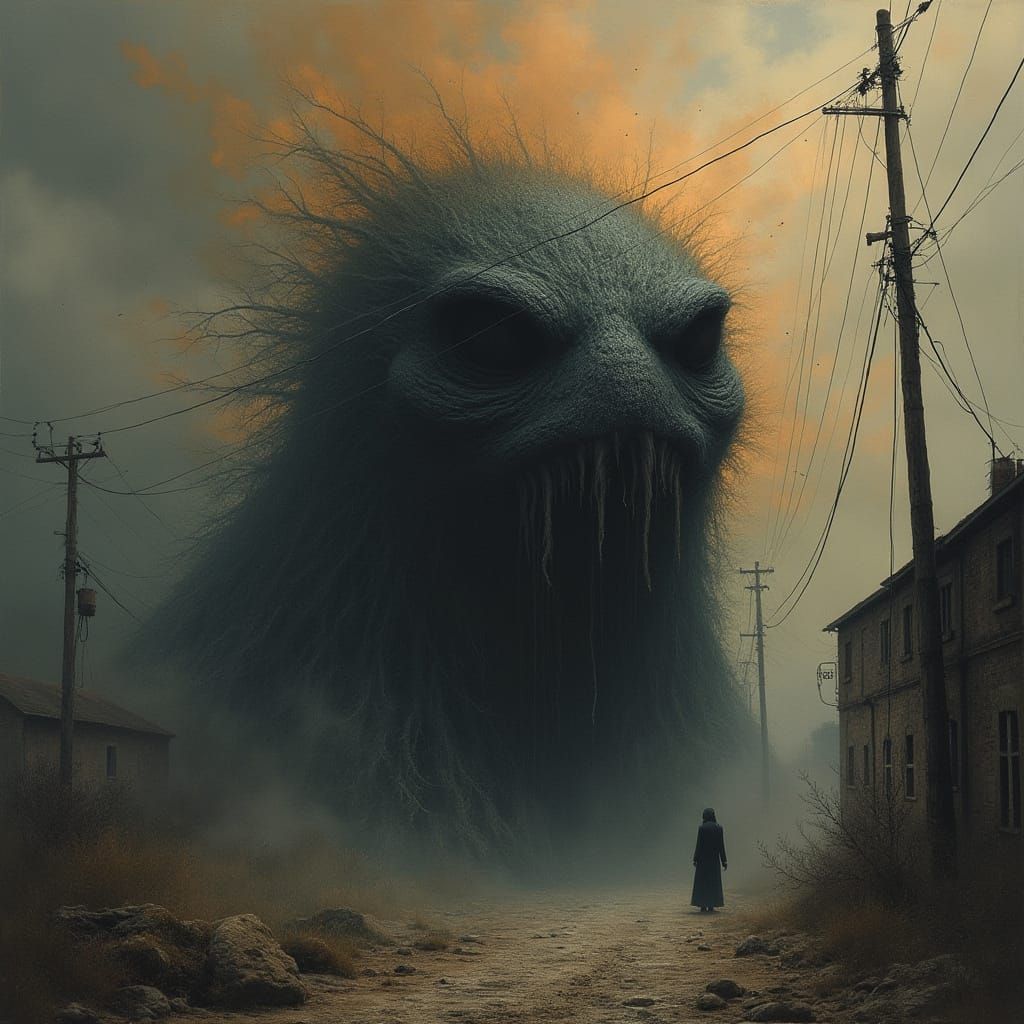 heavy street thug Zdzisław Beksiński Tim Burton