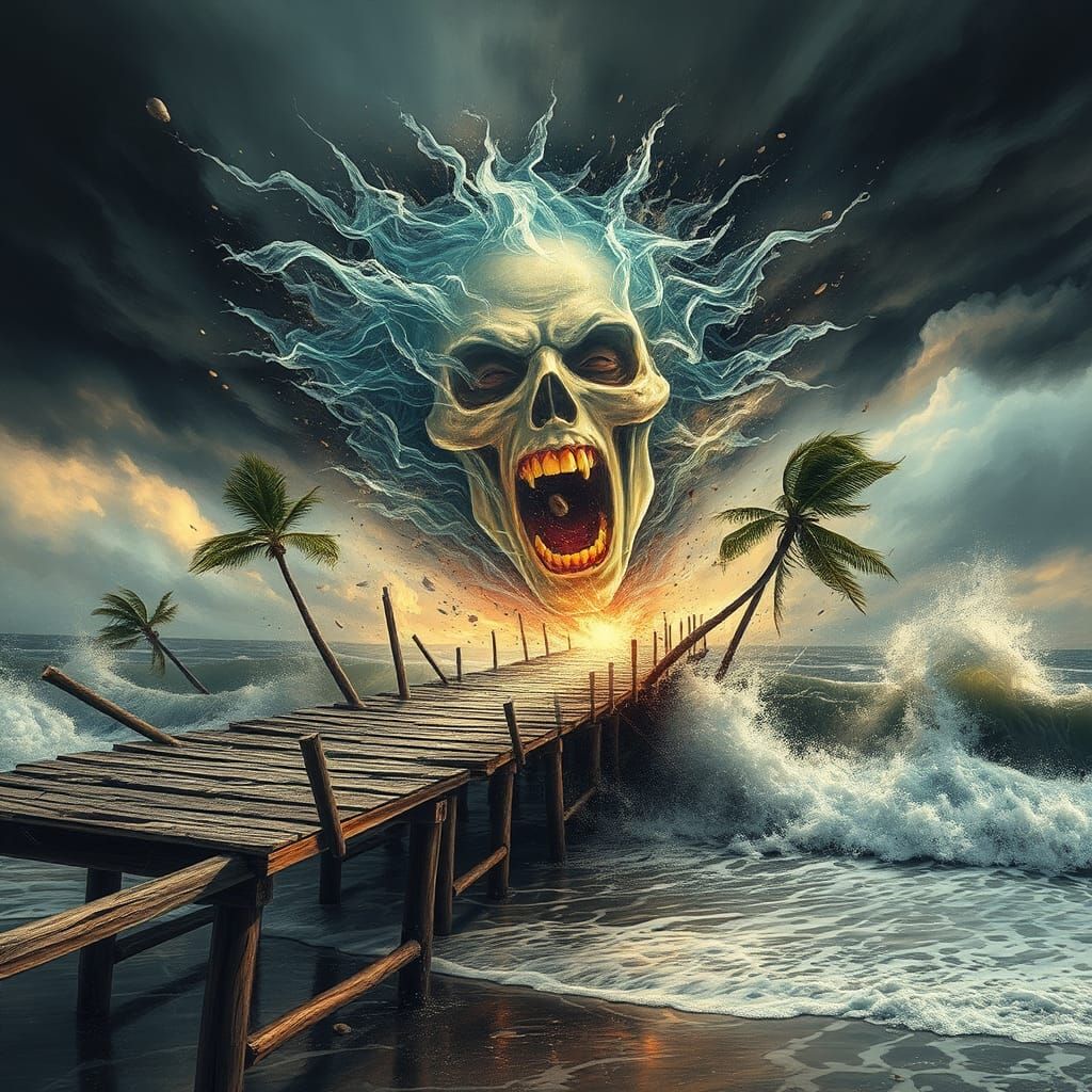 Hurricane God Unleashes Fury on Wrightsville Beach