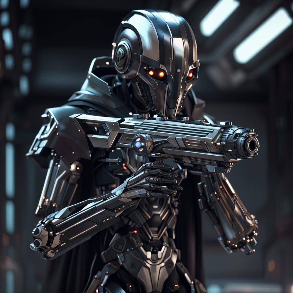 Star Wars Assassin Droid with Mismatched Limbs