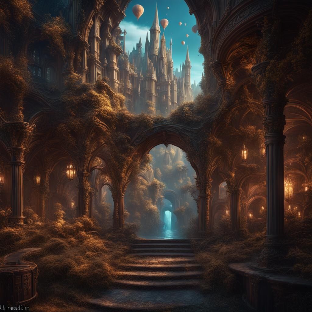 Dream Within a Dream: Fantastical Matte Painting