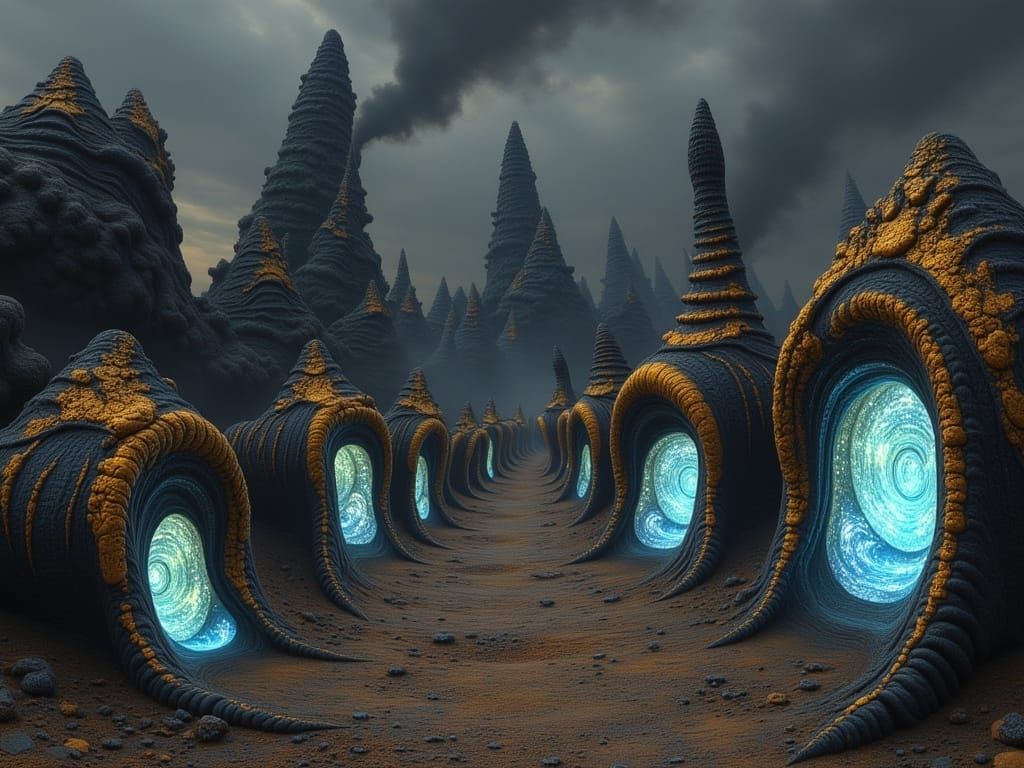 Surreal Escape in a Grim Slum