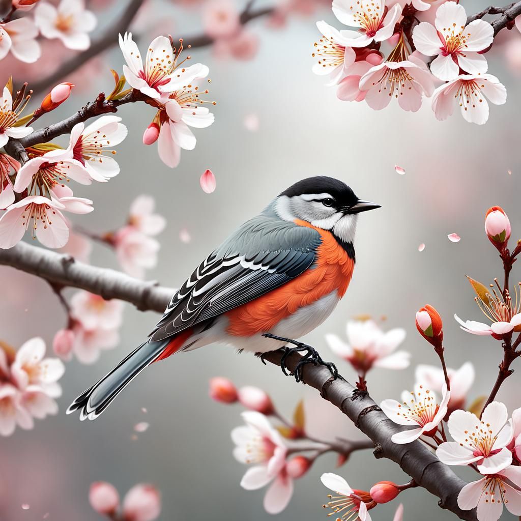 a small bird