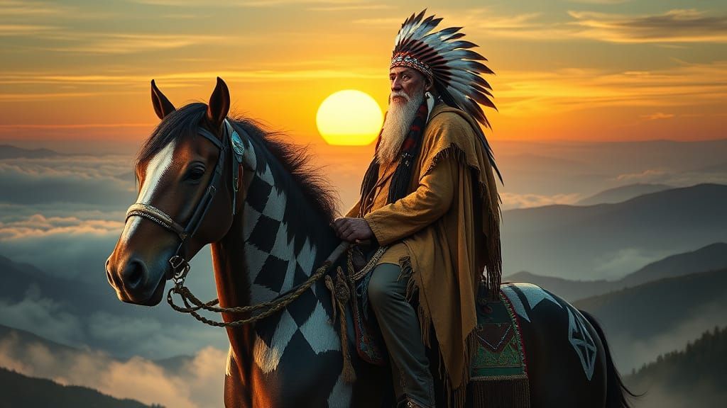 Warrior at Dawn: Hyperdetailed Portrait in Artgerm Style