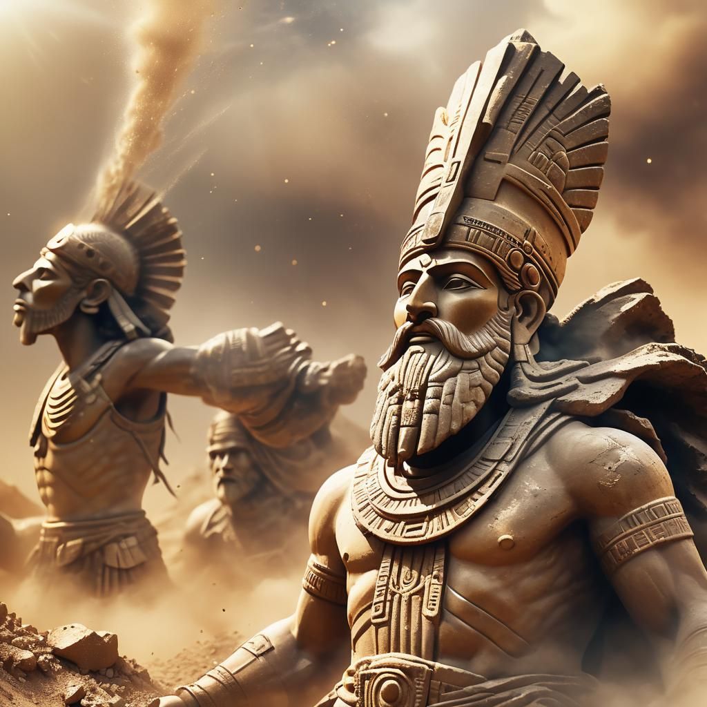 Epic Descent of Ancient Sumerian Gods