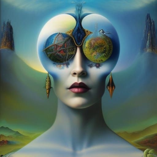 Otto Rapp's Alternate Reality in Gothic Oil Painting