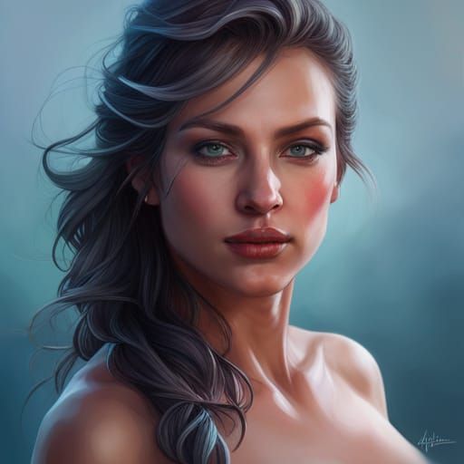 Detailed Portrait of a Beautiful Woman in Unreal Engine