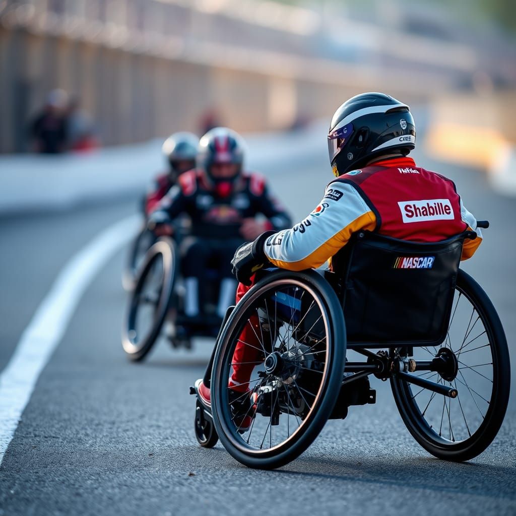 NASCAR Wheelchair Racing Series: Professional Photography