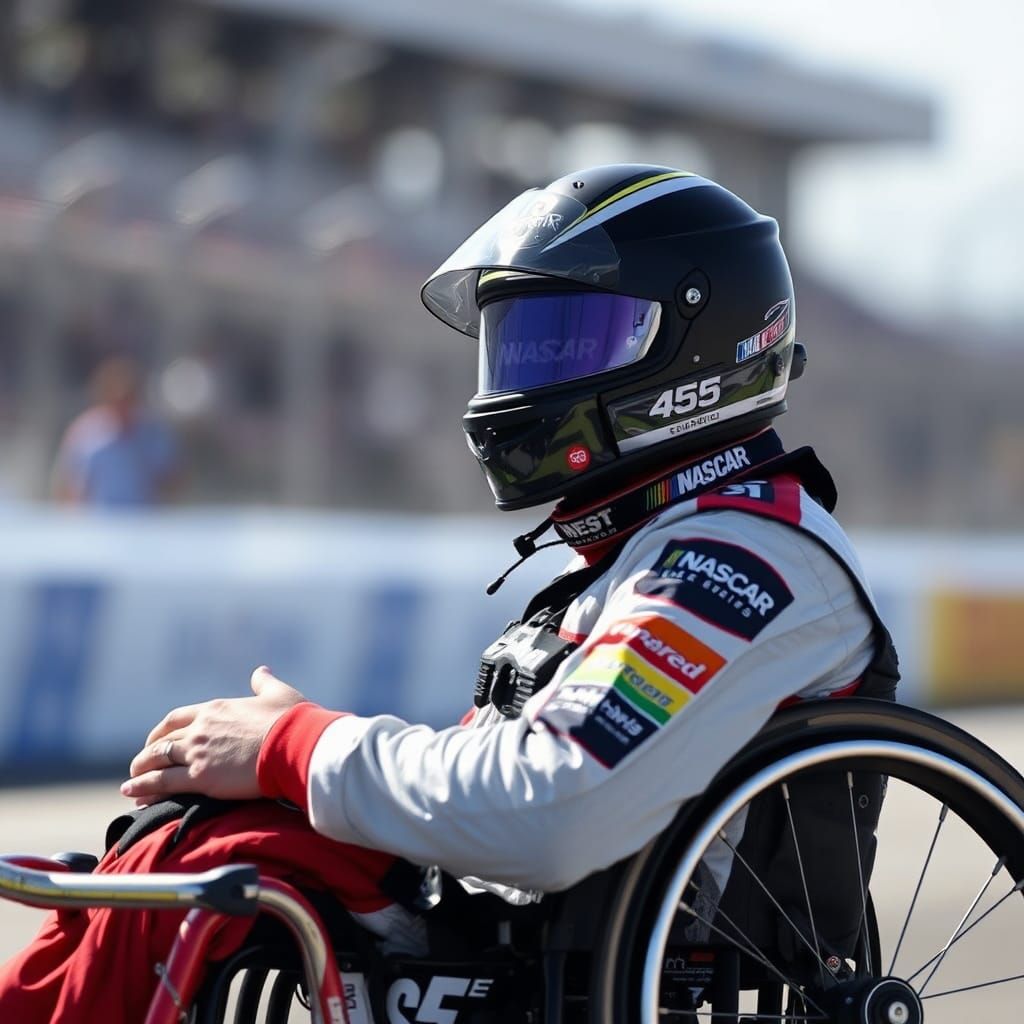 NASCAR-Style Wheelchair Racing: Professional Photography