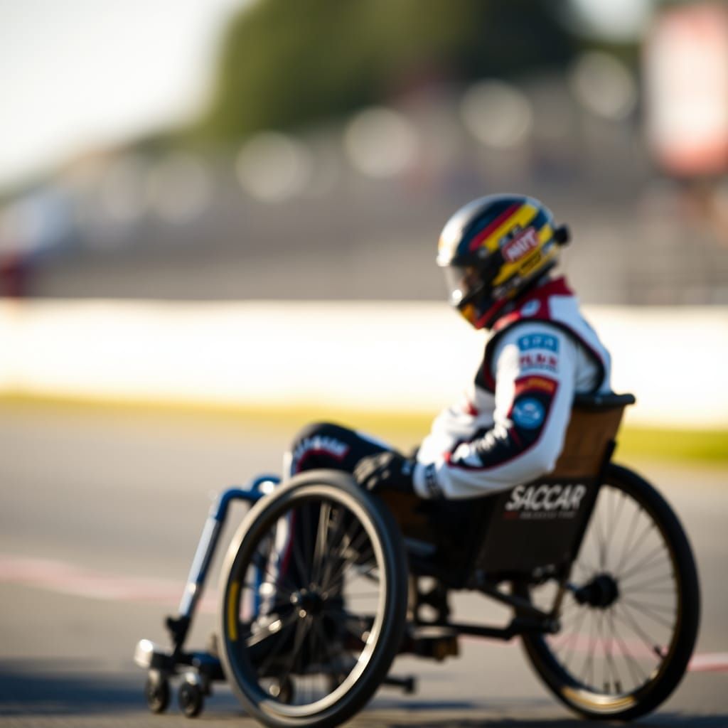 NASCAR Wheelchair Series: Professional Photography