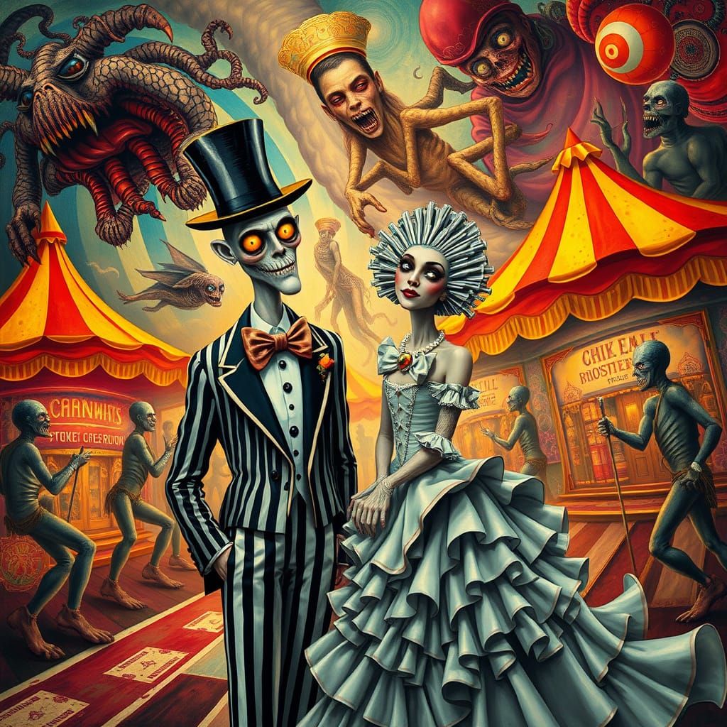 Just another crazy couple at the carnival of the mind