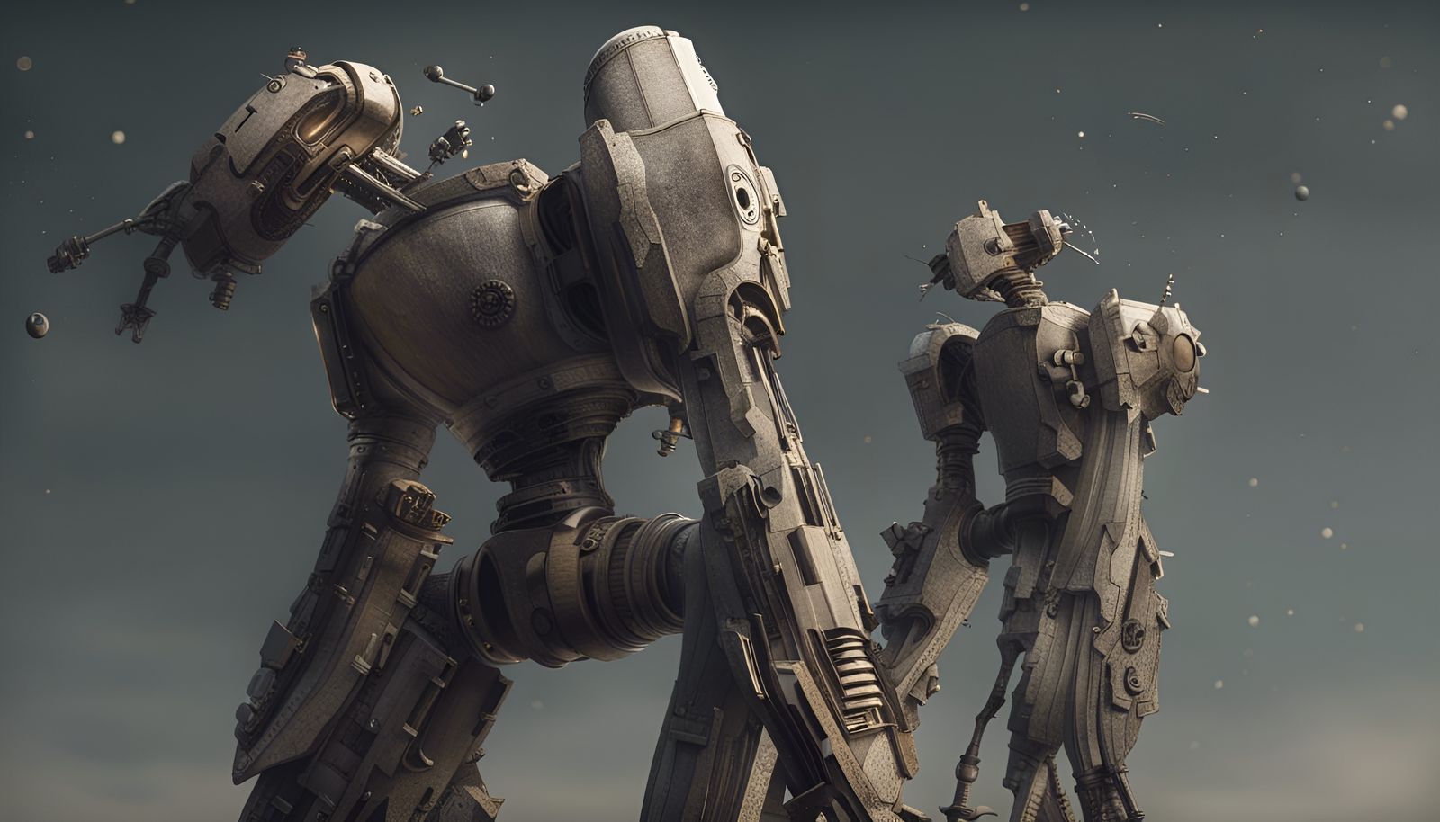 Daleks on Skaro: A Sci-Fi Concept Art