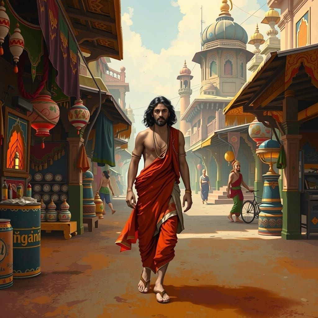 Jesus Christ in Ancient Indian Splendor