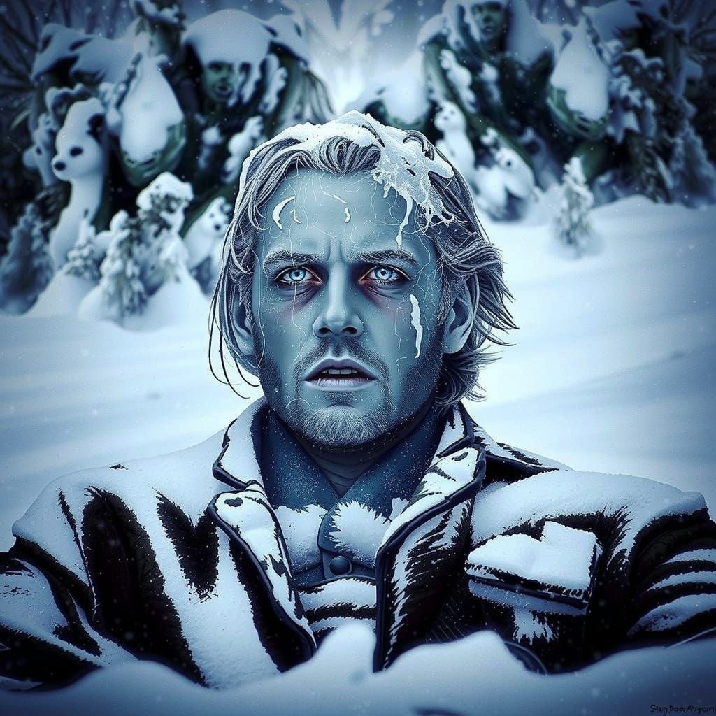Frozen Torrance in Snowy Cinematic Landscape