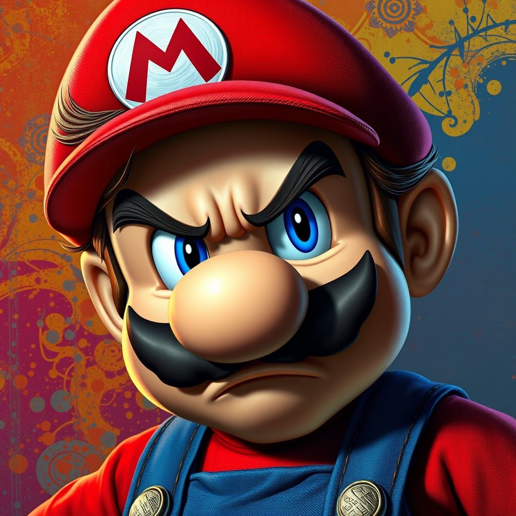 Mario Bros in a Gritty, Realistic Style