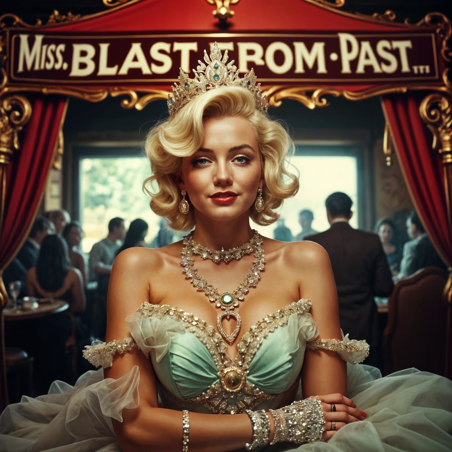 Marilyn Monroe as Miss Blast-From-The-Past Champion