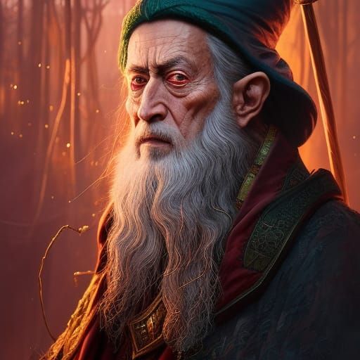 Wizard/Warlock Portrait