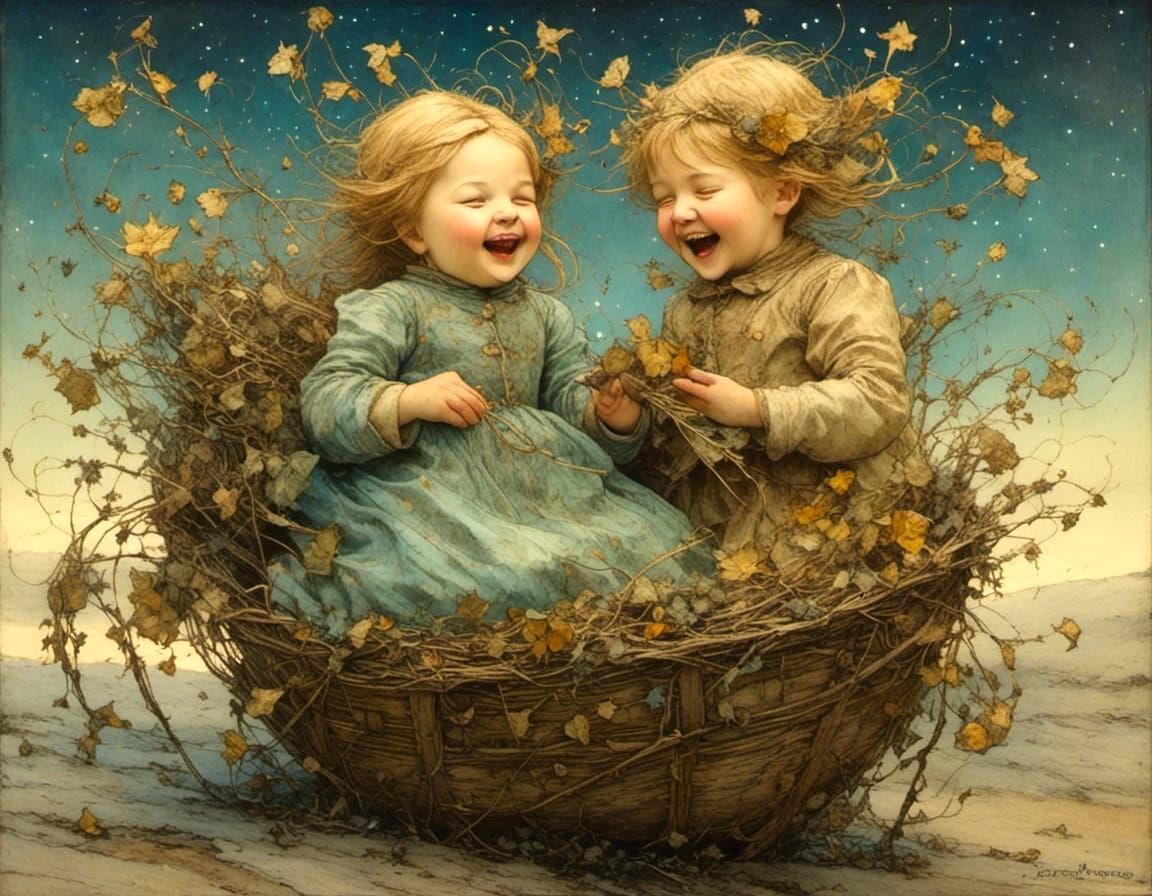 Joyous Sci-Fi Venus in Van Gogh Lighting