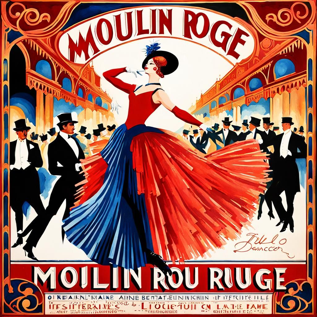Movie Poster for Moulin Rouge