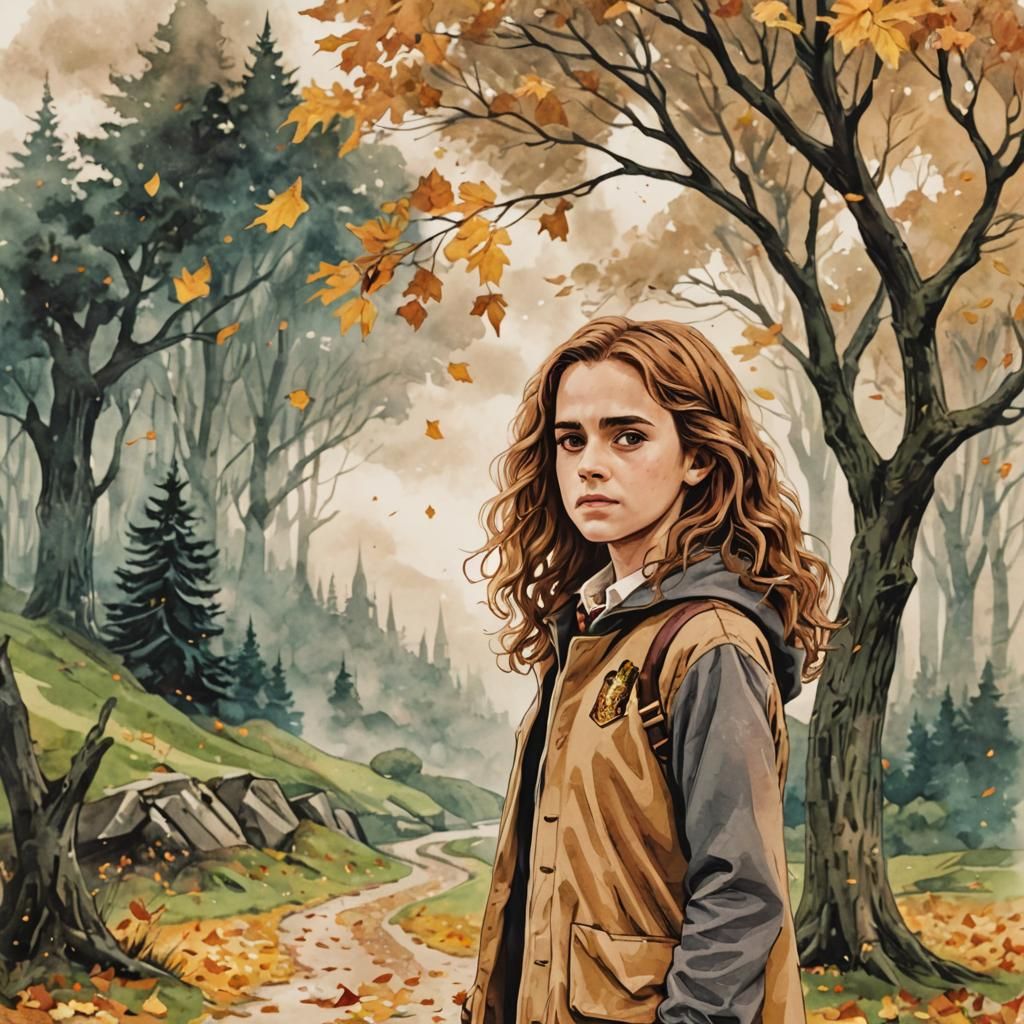 AI Generated Image of Hermione Granger