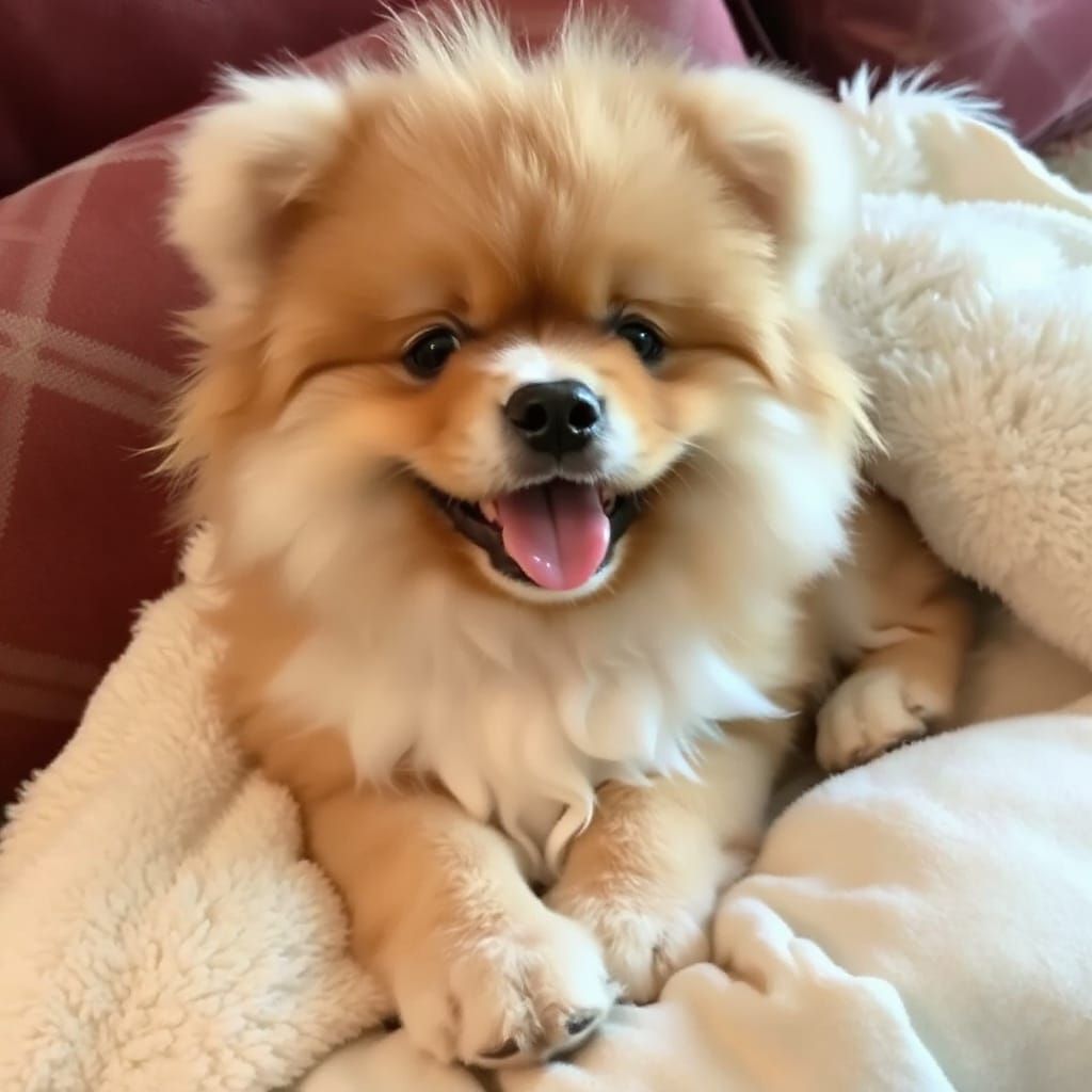 Chonky Fluffy Floof Pile: A Cuddly Cat Portrait